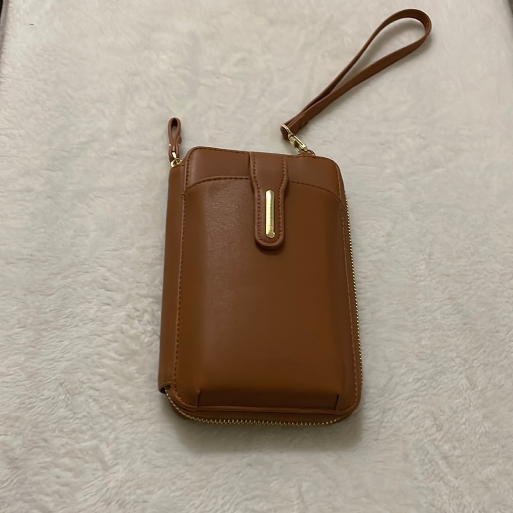 Phone holder/wallet wristlet